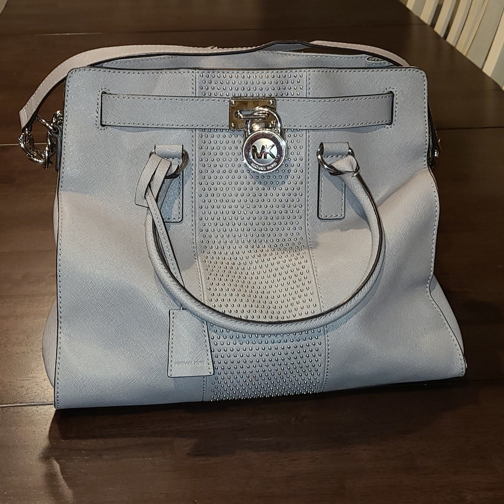 Michael Kors gray studded Hamilton